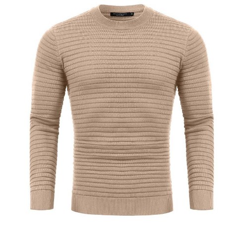 Mens Turtleneck Sweaters Long Sleeve Slim Fit Ribbed Knit Thermal Pullover Sweater - image 1 of 4