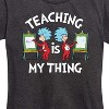 Women's - Dr. Seuss - Teaching Is My Thing Short Sleeve Graphic T-Shirt - 2 of 4