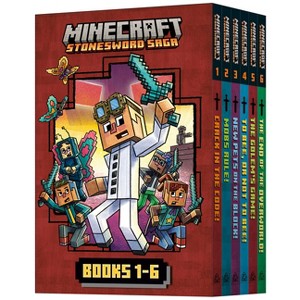 Minecraft Stonesword Saga Chapter Book Boxed Set (Minecraft Stonesword Saga) - by  Nick Eliopulos (Mixed Media Product) - 1 of 1