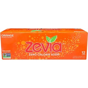 Zevia Zero Calorie Orange Soda - Case of 2 - 12 pk/12 fl oz - 1 of 1