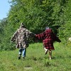 Swift Home | Faux Shearling & Flannel Wearable Throw Blanket - 2 of 4