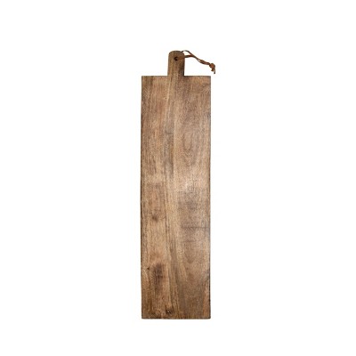 Carved Wood Oversized Serving Cutting Board - Foreside Home & Garden