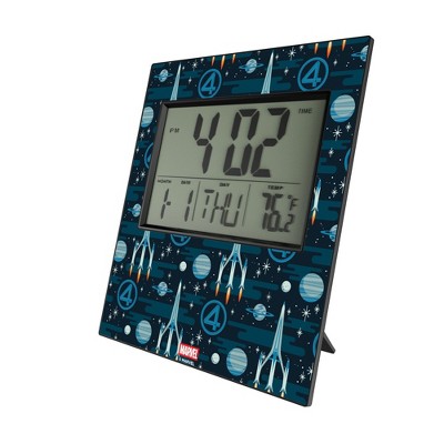 Keyscaper Marvel Fantastic 4 Pattern Wall Clock