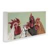 Stupell Industries Four Roosters over Green Framed Giclee Art - 2 of 4