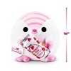 Snackles 14" Pink Fairy Armadillo with Sangaria Strawberry Milk Stuffed Animal - 2 of 4