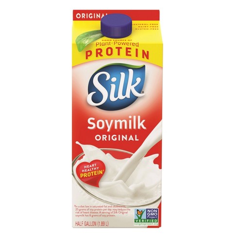 Silk Original Soy Milk - 0.5gal : Target