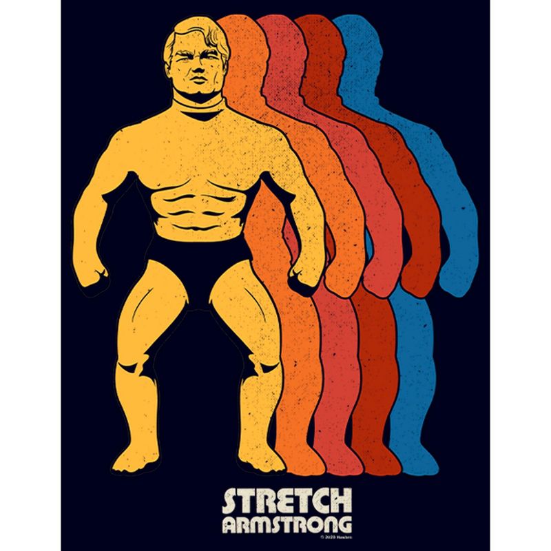 Men's Stretch Armstrong Colored Figures T-Shirt, 2 of 6