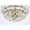 Elegant Lighting Emilia 16 inch pendant in brass - 4 of 4