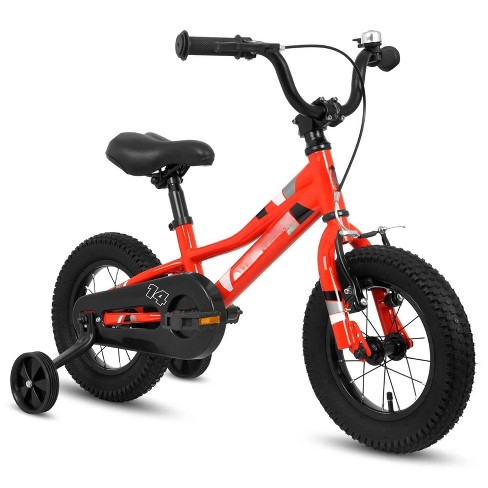 Visiogear Kids Bike 1 speed Boys Girls Child Bicycles With Removable Training Wheels Baby Toys Front V Brake Rear Holding Brake Red Target