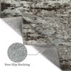 Modern Abstract Area Rugs for Living Room Washable Boho Rug - 3 of 4