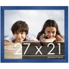 PosterPalooza | Classic Modern Blue Picture Frame - UV Acrylic, Backing Board, Hanging Hardware Included - 2 of 4