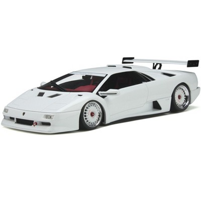 Lamborghini K.0. Diablo White with Red Interior Limited Edition to 999 pieces Worldwide 1/18 Model Car by GT Spirit