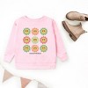 The Juniper Shop SmileyWorld Flowers With Sunglasses Youth Sweatshirt - 2 of 3