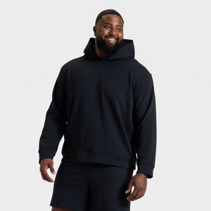 Men's Sleek Spacer Hoodie Sweatshirt - All In Motion™ - 1 of 3