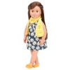 Our Generation Reese with Storybook 18" Posable Travel Doll - image 4 of 4