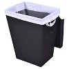 Laundry Hamper with Lid Black - Room Essentials™ - image 2 of 4