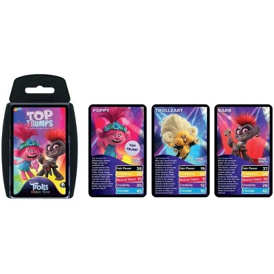 Top Trumps Trolls World Tour Top Trumps Card Game