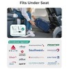 Generic Underseat Carry On luggage Airline Approved, 16-inch Small Sof - 3 of 4