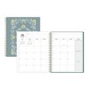 Blue Sky 8"x10" Weekly/Monthly Spiral Planner Smooth Frosted Sammie Green - 4 of 4