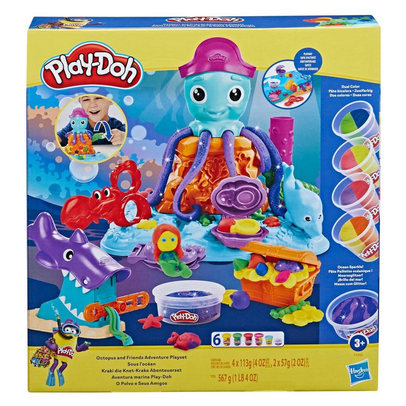 Play-Doh Octopus and Friends Adventure Playset, 3 of 16