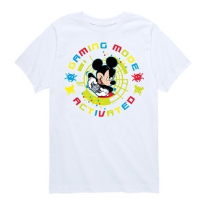 Boys' - Disney - Gaming Mode Activated Short Sleeve Graphic T-Shirt - 1 of 4
