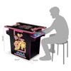 Arcade1UP Ms. PAC-MAN Head-to-Head Arcade Machine 12in1 Retro Home Arcade Table - 2 of 4