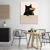 Stupell Industries Cat & Espresso M., 48" x 36" - 2 of 4