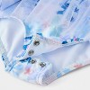 Baby Girls' Disney Stitch Floral Ruffle One Piece Swimsuit - Lavender - 4 of 4