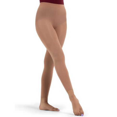  Capezio Little Footless Tight w Self Knit Waist Band