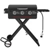 RoyalGourmet Portable 3-Burner Gas Griddle PD3001TG Black - 2 of 4