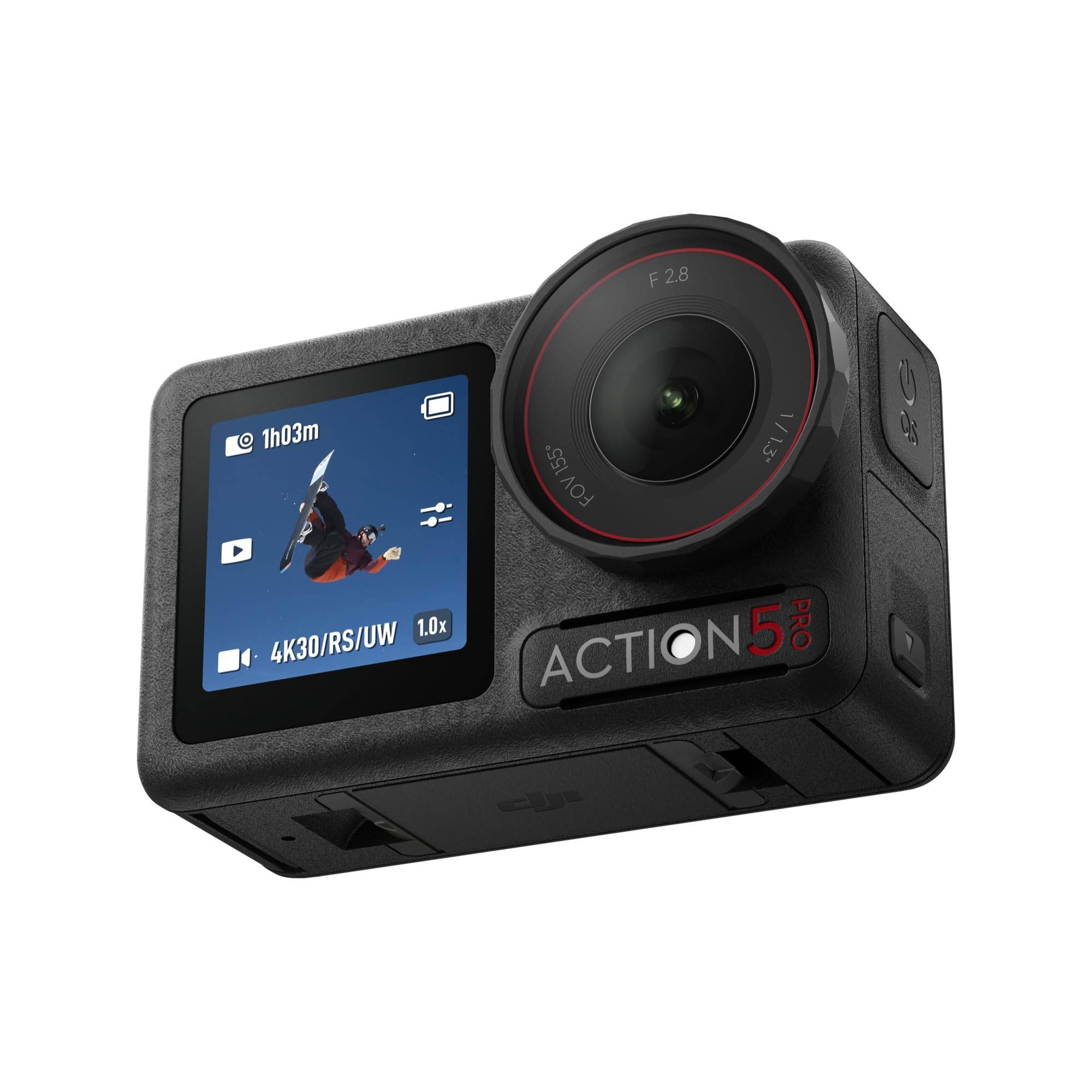DJI Osmo 5 Standard Combo Action Camera: 40MP, 4K UHD Video, 64GB Storage
