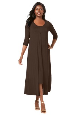 Jessica London Women's Plus Size Double Layered Dress - 22/24