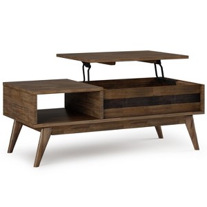 Clarkson - Lift Top Coffee Table - Rustic Natural Aged Brown - 1 of 1
