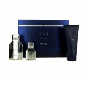 Atlas by Tumi for Men - 3 Pc Gift Set 3.4oz EDP Spray, 1oz EDP Spray, 6.7oz Body Wash - 1 of 1