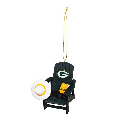 Evergreen Green Bay Packers Adirondack Chair Ornament