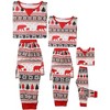 cheibear Christmas Party Long Sleeve Family Matching 2-Pieces Pajama Set - 3 of 4
