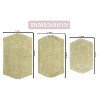 Waterford Collection Tufted Bath Rug, Extra Soft and Absorbent, Non-Slip Bath Mats, Machine Washable bath rugs for Bathroom, 3 Piece Set, Sage - 3 of 4