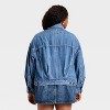 Women's Relaxed Trucker Denim Jacket - Universal Thread™ - 2 of 3