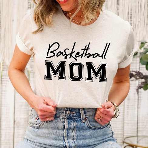 Simply Sage Market Women's Basketball Mom Short Sleeve Graphic Tee - image 1 of 4