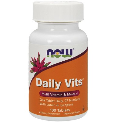 Daily Vits Multi by Now Foods  -  100 Tablet