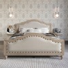Home Design Hilton Panel Bed, Gray/Warm Gray - 2 of 4
