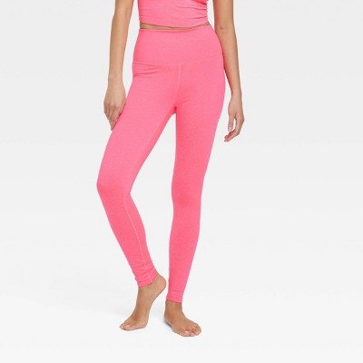 Women's Brushed Sculpt Curvy High-rise Pocketed Leggings - All In Motion™  Clay Pink Xxl : Target