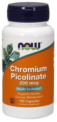 Chromium Picolinate by Now Foods  -  100 Capsule