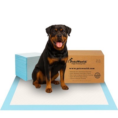 PetsWorld Extra Large (30x36 inch) Dog Training & Potty Pads