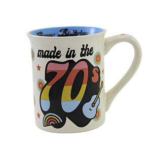 Tabletop Made In The 70'S Mug Happy Birthday Enesco  -  Drinkware - 1 of 3