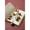 Gold Jingle Bell Bunch 12" – Hanging Christmas Decoration on Jute Rope By Kalalou - 2 of 4