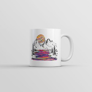 Crazy Dog T-Shirts Rainbow River Mug Cool Nature Graphic Coffee Cup-11oz - 1 of 4