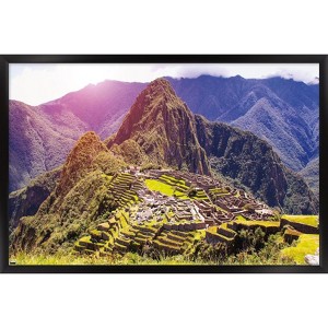 Trends International Wonders of the World - Machu Picchu Framed Wall Poster Prints - 1 of 4