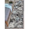 World Rug Gallery Contemporary Distressed Geometric Area Rug - 2 of 4