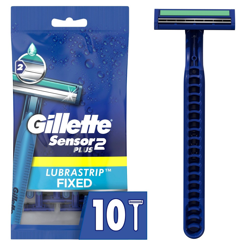 UPC 047400115668 product image for Gillette Sensor2 Plus Men's Disposable Razors - 10ct | upcitemdb.com